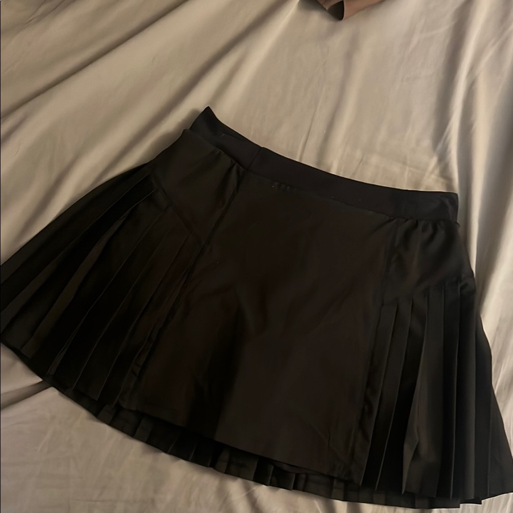 Second Skin Tennis Pleated Mini Skirt
